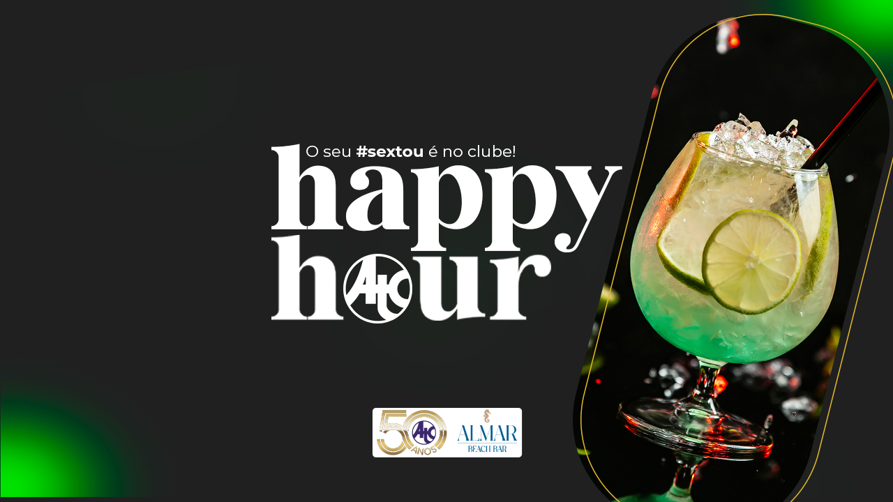 Happy Hour ATC no Almar Beach Bar
